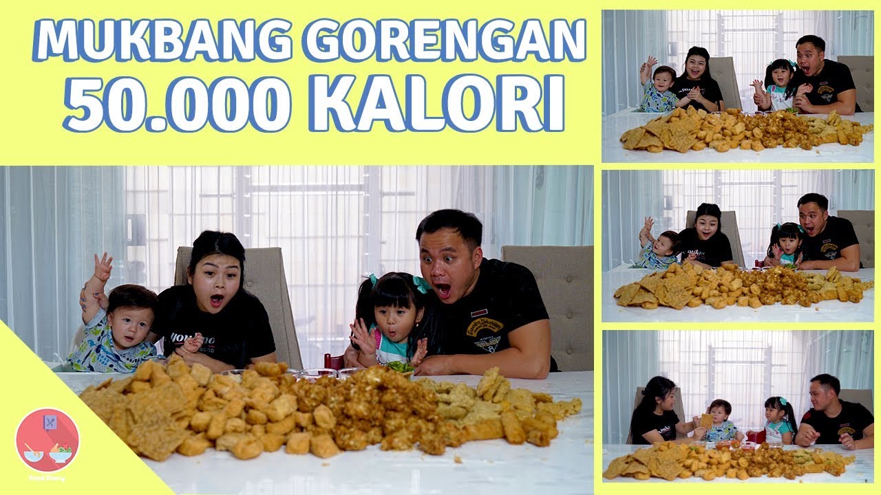 MUKBANG GORENGAN 50.000 KALORI?!?! #MFVLOG22