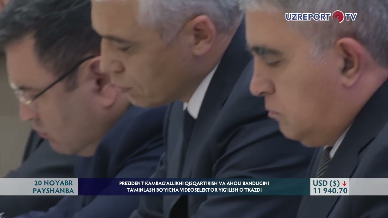Prezident kambag&lsquo;allikni qisqartirish  bo&lsquo;yicha videoselektor yig&rsquo;ilish o&rsquo;tkazdi