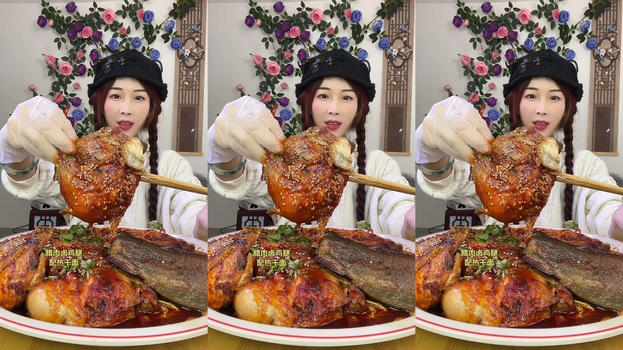 【ASMR】【MUKBANG】DELICIOUS DINING PROGRAM | HOMEMADE CHINESE FOOD | 食べる | 吃播 #咀嚼音