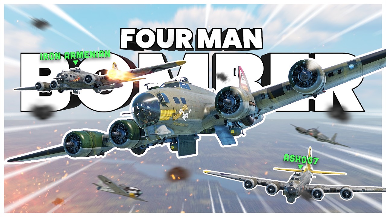 ФОРМИРОВАНИЕ бомбардировщиков в ЭТОЙ экономике? (Отряд B-17G War Thunder)