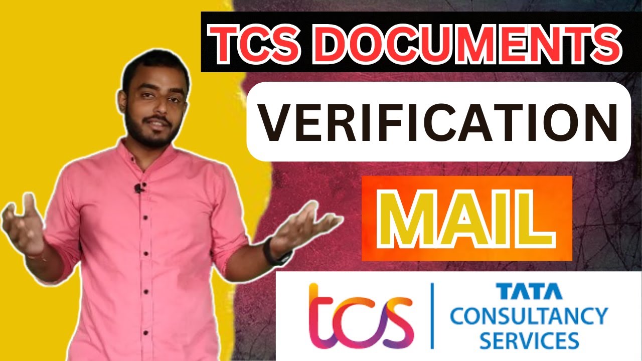 TCS Documents Verification mail | How to deal with TCS documents verification mail |