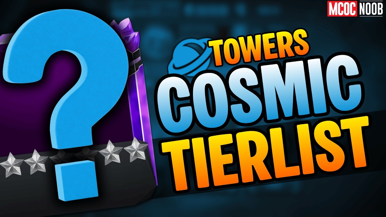 NEW Tower Cosmic Tier List! Best Champions Ranked (MCOC 2026)