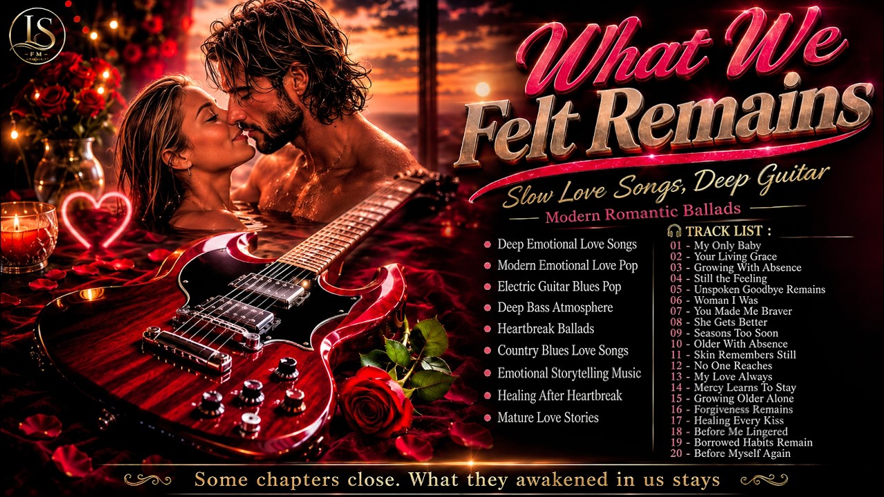 What We Felt Remains | Slow Love Songs, Deep Guitar & Modern Romantic Ballads 2026