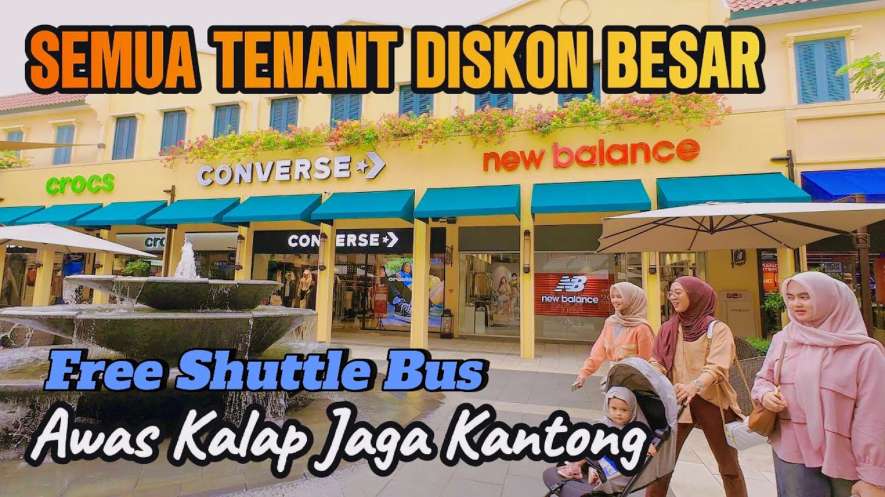 SUMMARECON VILLAGGIO OUTLETS KARAWANG | SEMUA TENANT DISKON BESAR UP TO 80%
