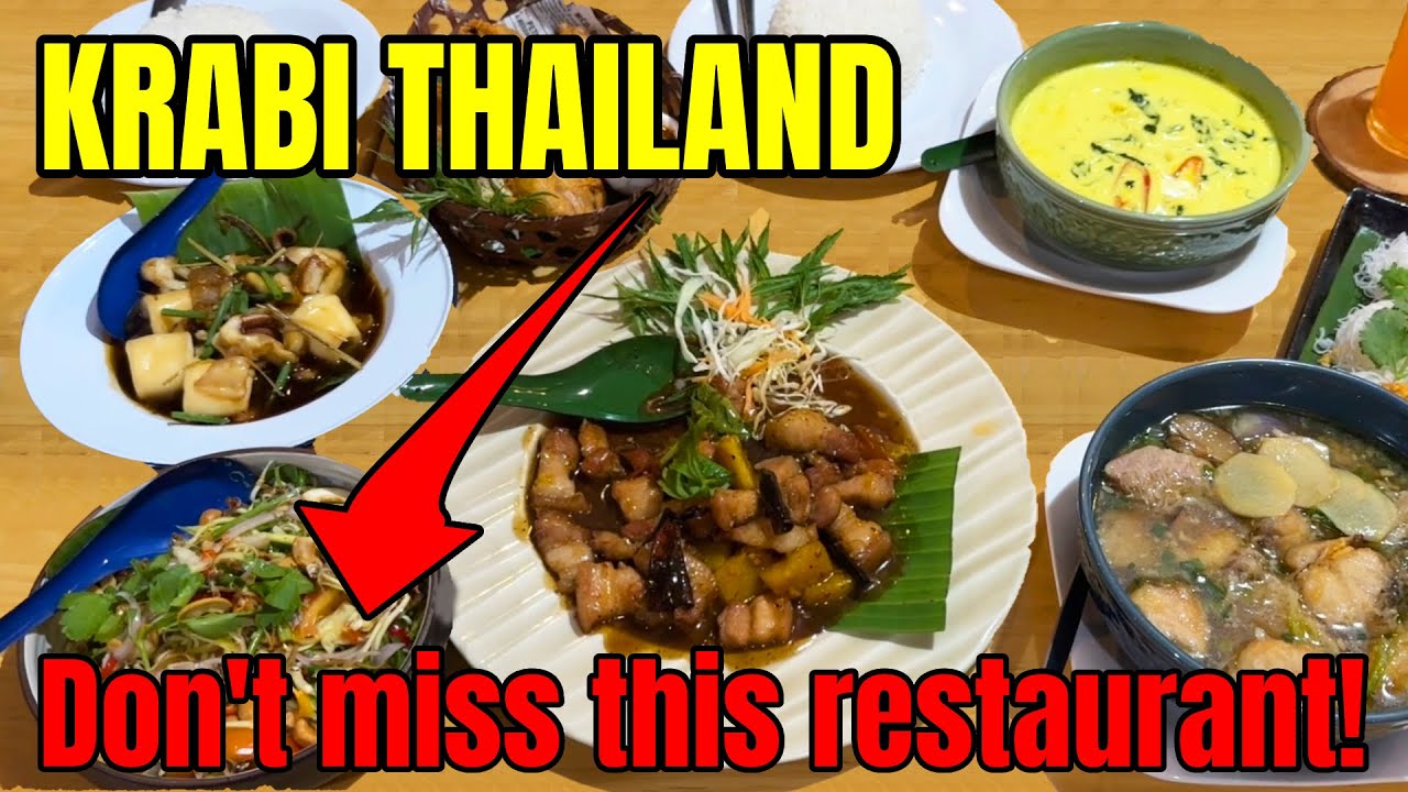COMING TO KRABI?  You need to eat here….  Krabi Food