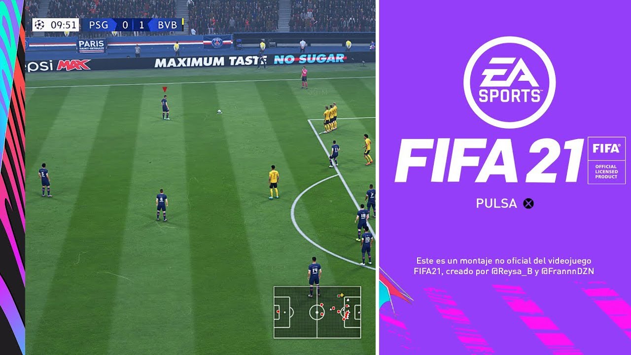 أخيراً تجربة فيفا 21 😱❌القوائم و مباراة كاملة 🔥 !! | FIFA 21