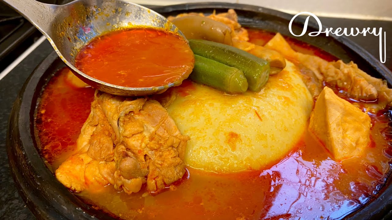 SOUPE CLAIRE AU POULET & FOUTOU | RECETTE INCROYABLE!!