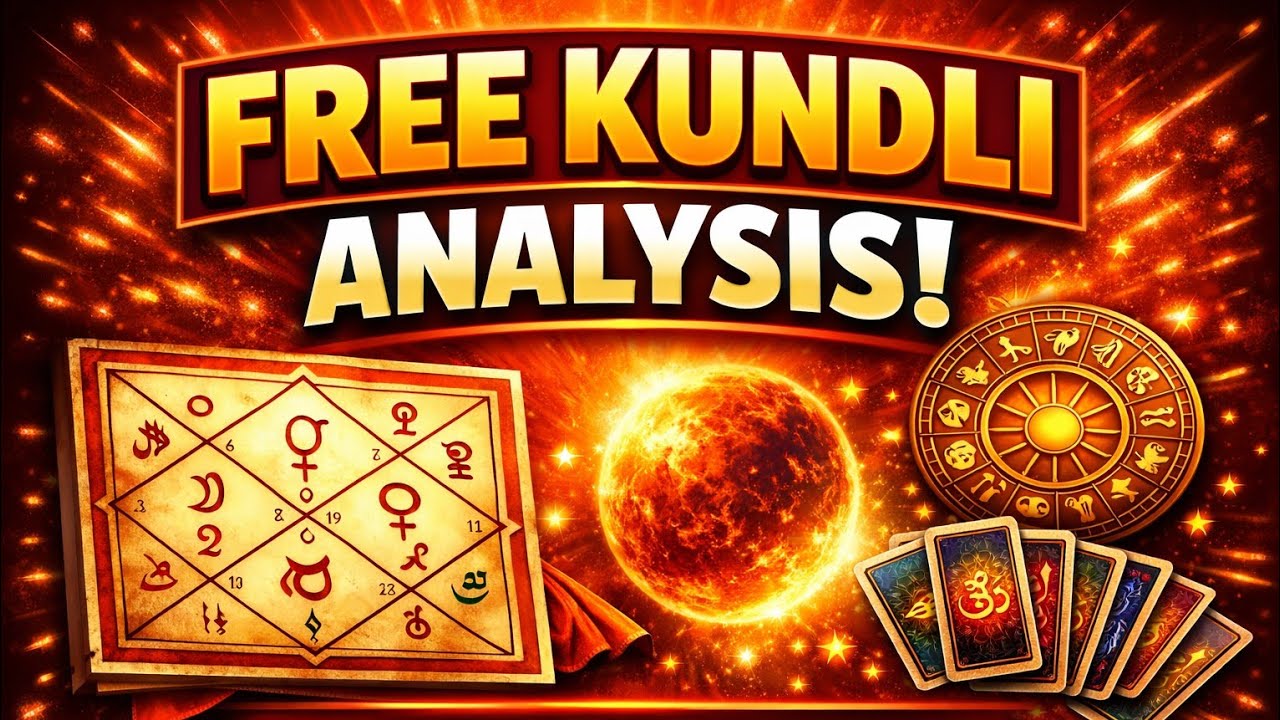 FREE Kundli Analysis 🔥 | Accurate Horoscope Reading | Marriage, Career, Money