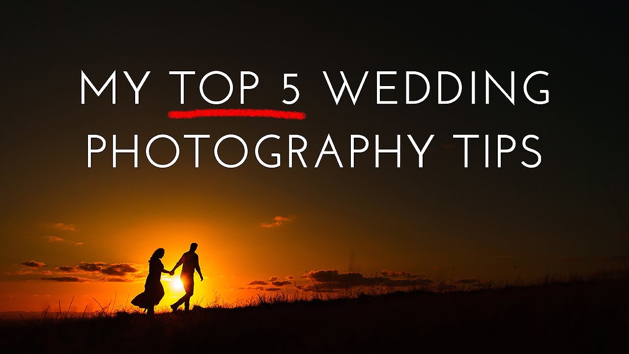 MY TOP 5 TIPS to improve your wedding photography