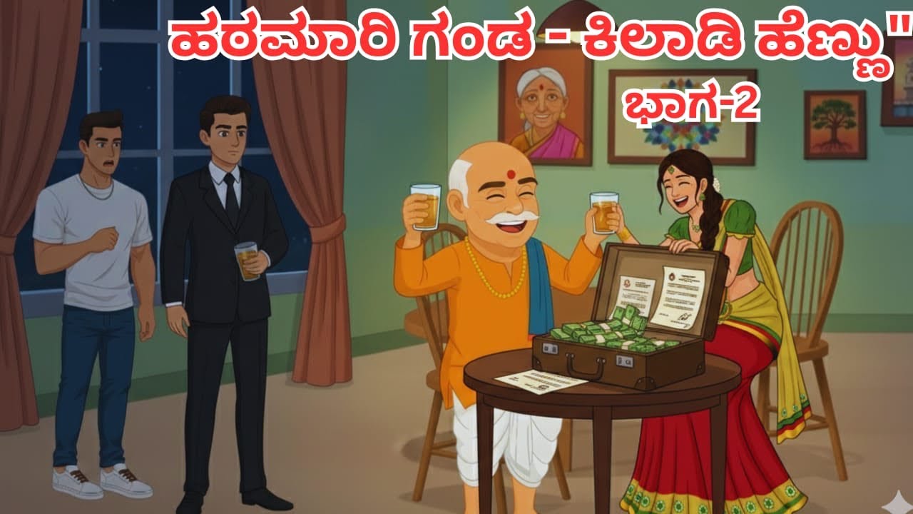 ಹಠಮಾರಿ ಗಂಡ - ಕಿಲಾಡಿ ಹೆಣ್ಣು (ಭಾಗ-2) | ಅಹಂಕಾರದ ಪತನ | ಮೋಸ ಹೋದ ಹಠಮಾರಿ ಗಂಡನಿಗೆ ಹೆಂಡತಿ ಕೊಟ್ಟ ಬಿಗ್ ಶಾಕ್!