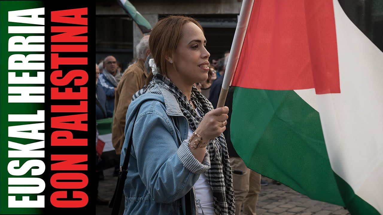 Euskal Herria con Palestina - Ibaitik itsasora Palestina aurrera (HD) (Subt. galego /castellano)