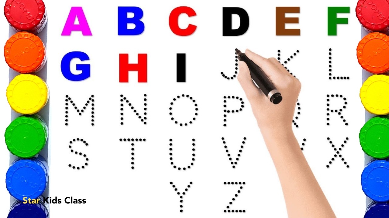 A for apple B for ball, kids rhymes, ABCD, A to Z kids learn, Alphabets, English Varnmala