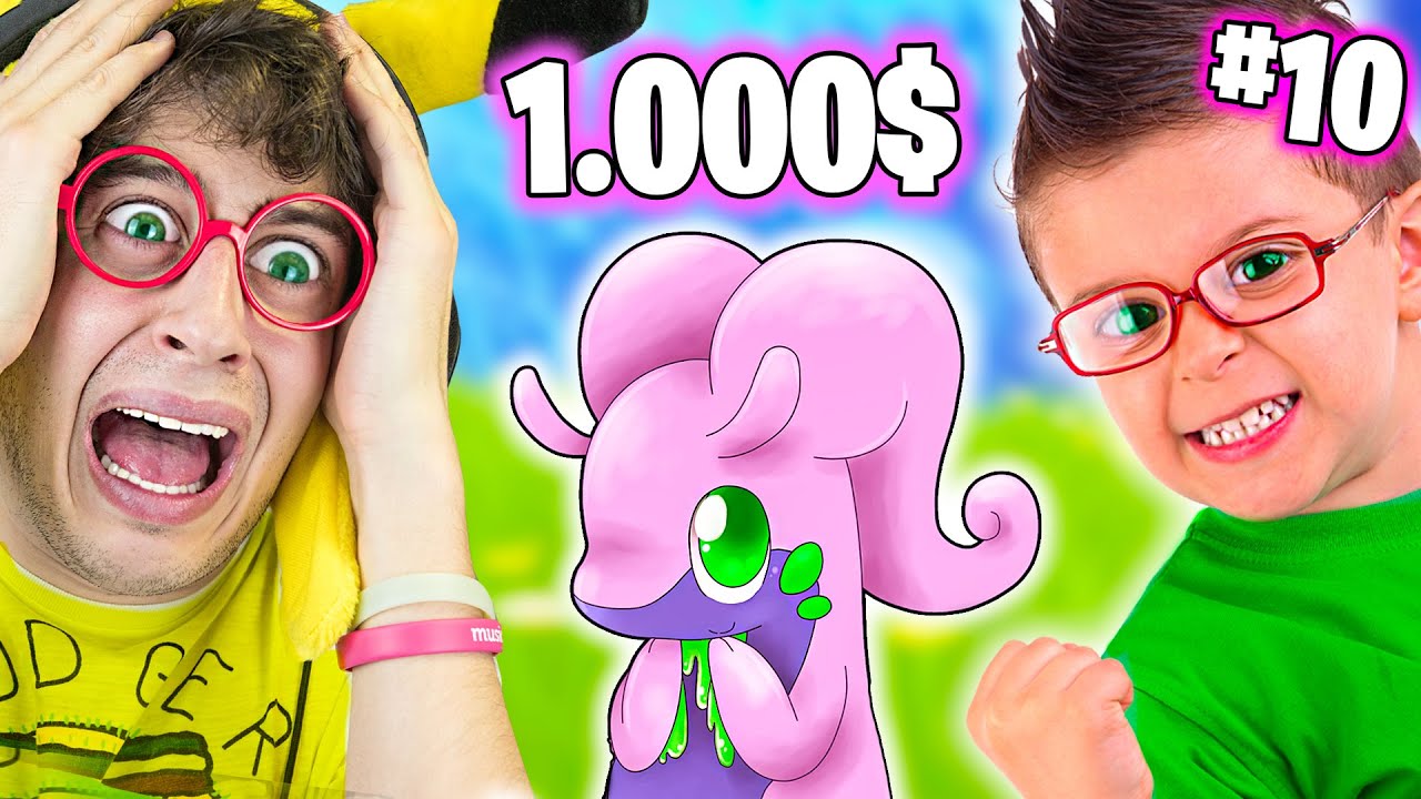 1.000$ COMPETICIÓN Pokémon vs Hermano Pequeño!!! (Pokémon Arceus) - Episodio 10