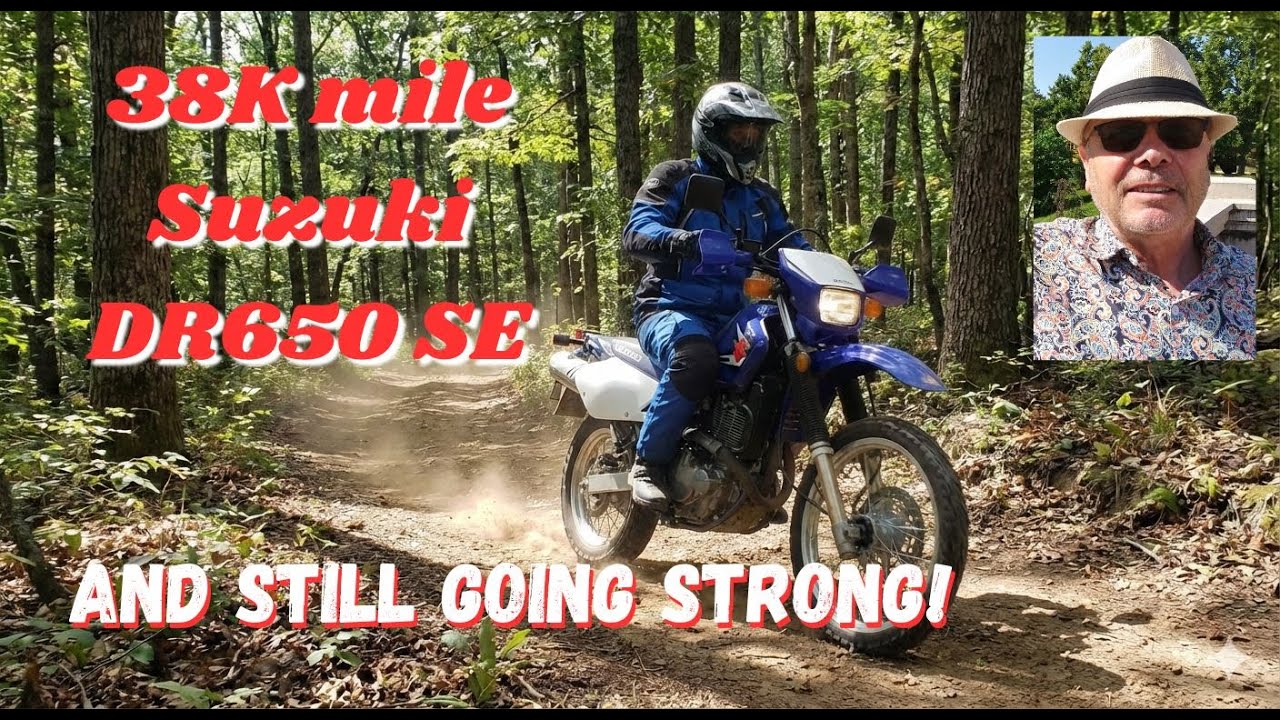 Riding in the USA on the DR650, 2025.