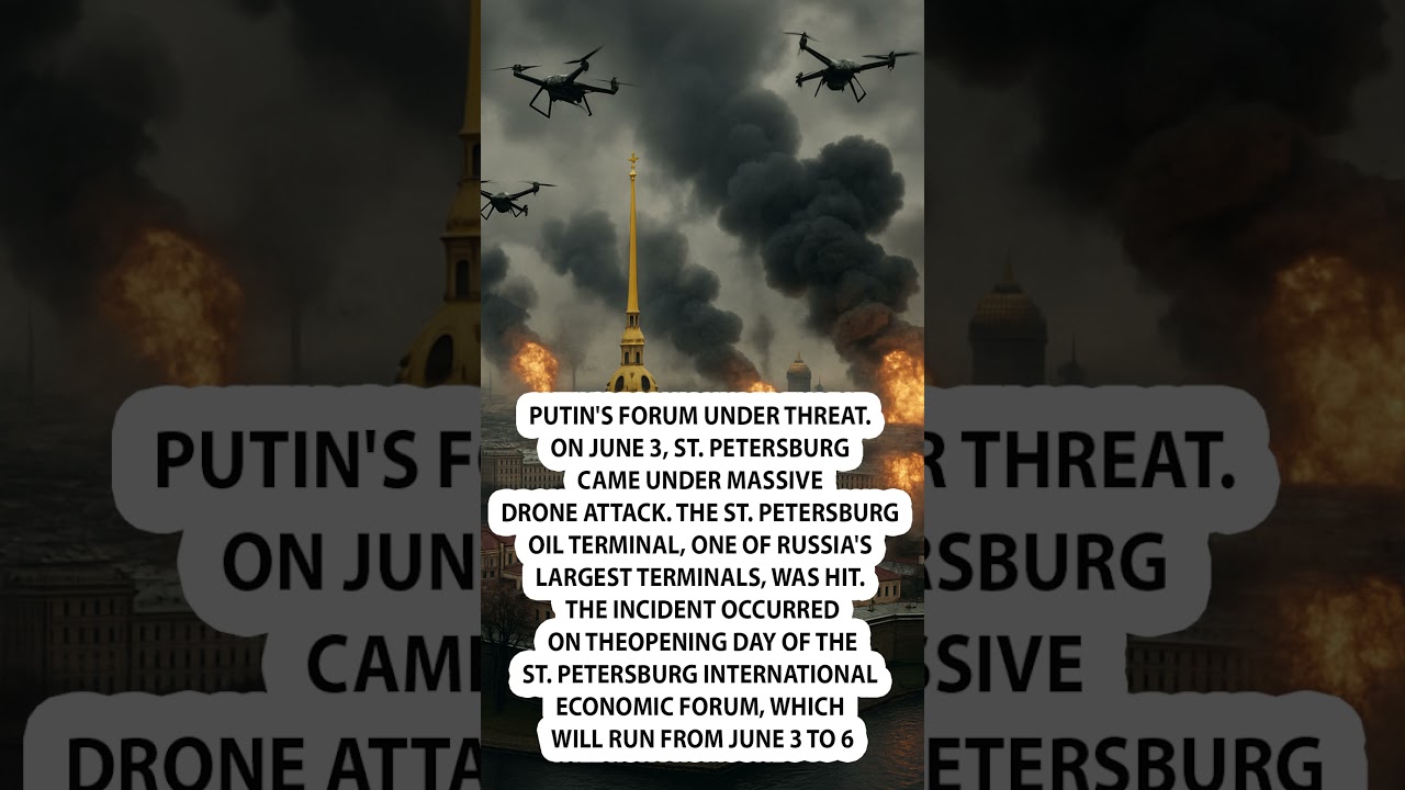 💥St. Petersburg Shaken by Massive Explosions!
