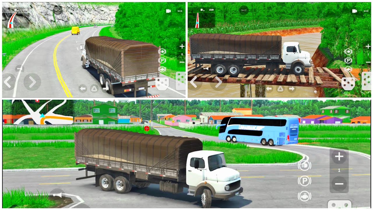 Global Truck Online🚧 loading bahut jyada hai truck mein🚛