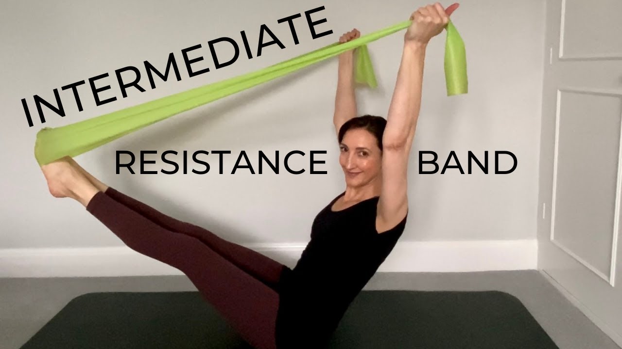 30 min INTERMEDIATE PILATES with the RESISTANCE BAND