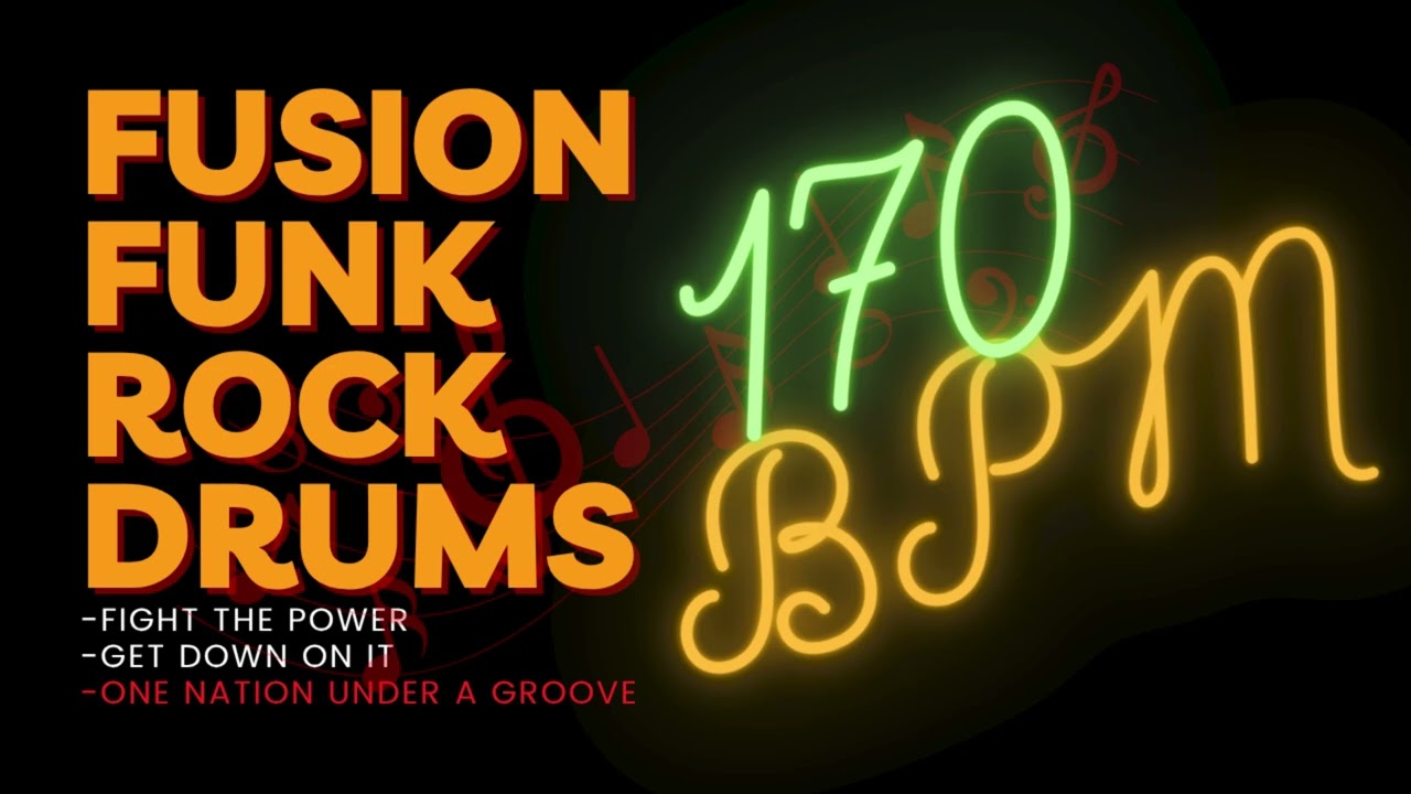 FUSION FUNK DRUM TRACK #1| 120
