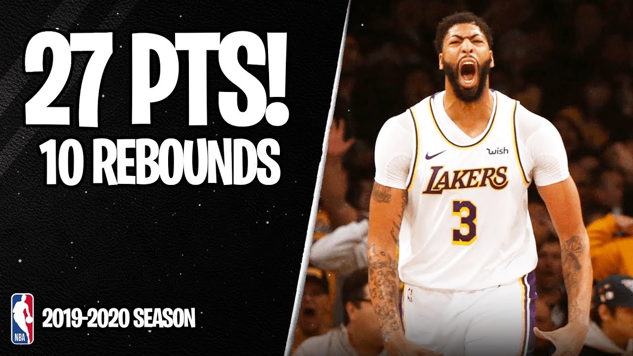 Anthony Davis 27 Points, 10 Rebounds vs Dallas Mavericks - Full Highlights 01/12/2019