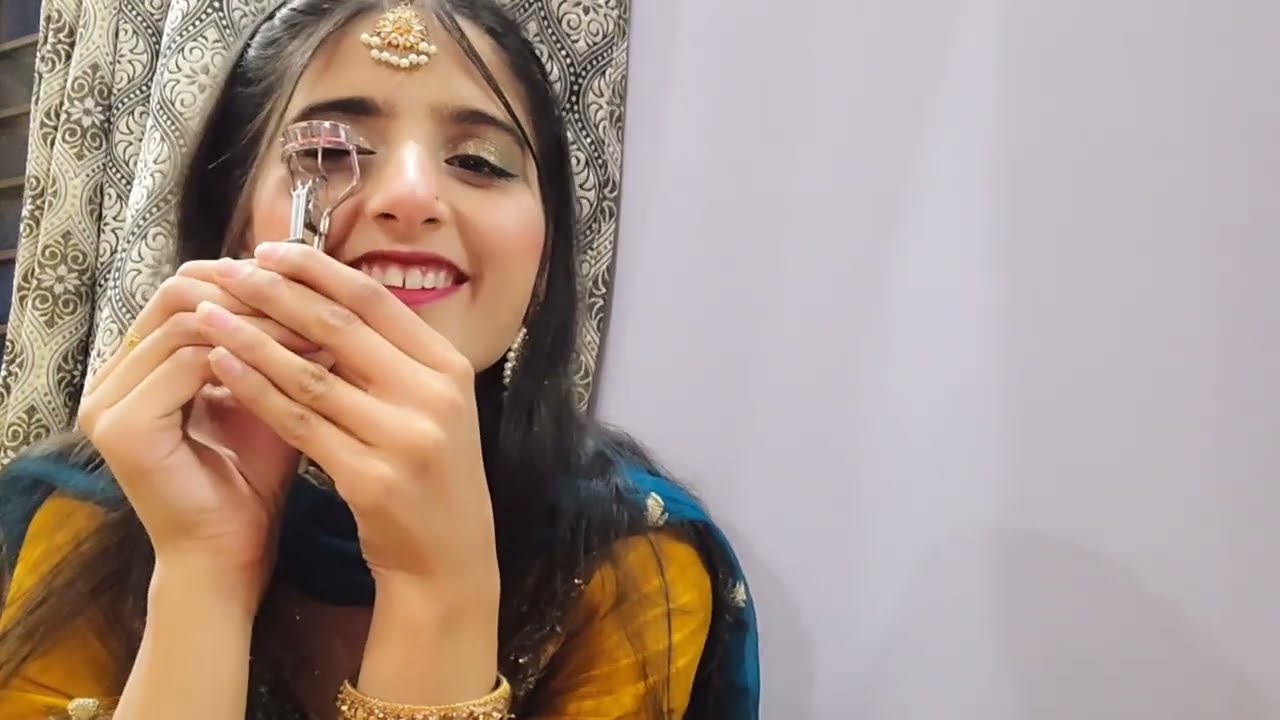shadi look  || easy hairstyle 😍 👌 👀  || ready for shadi function 💗😍