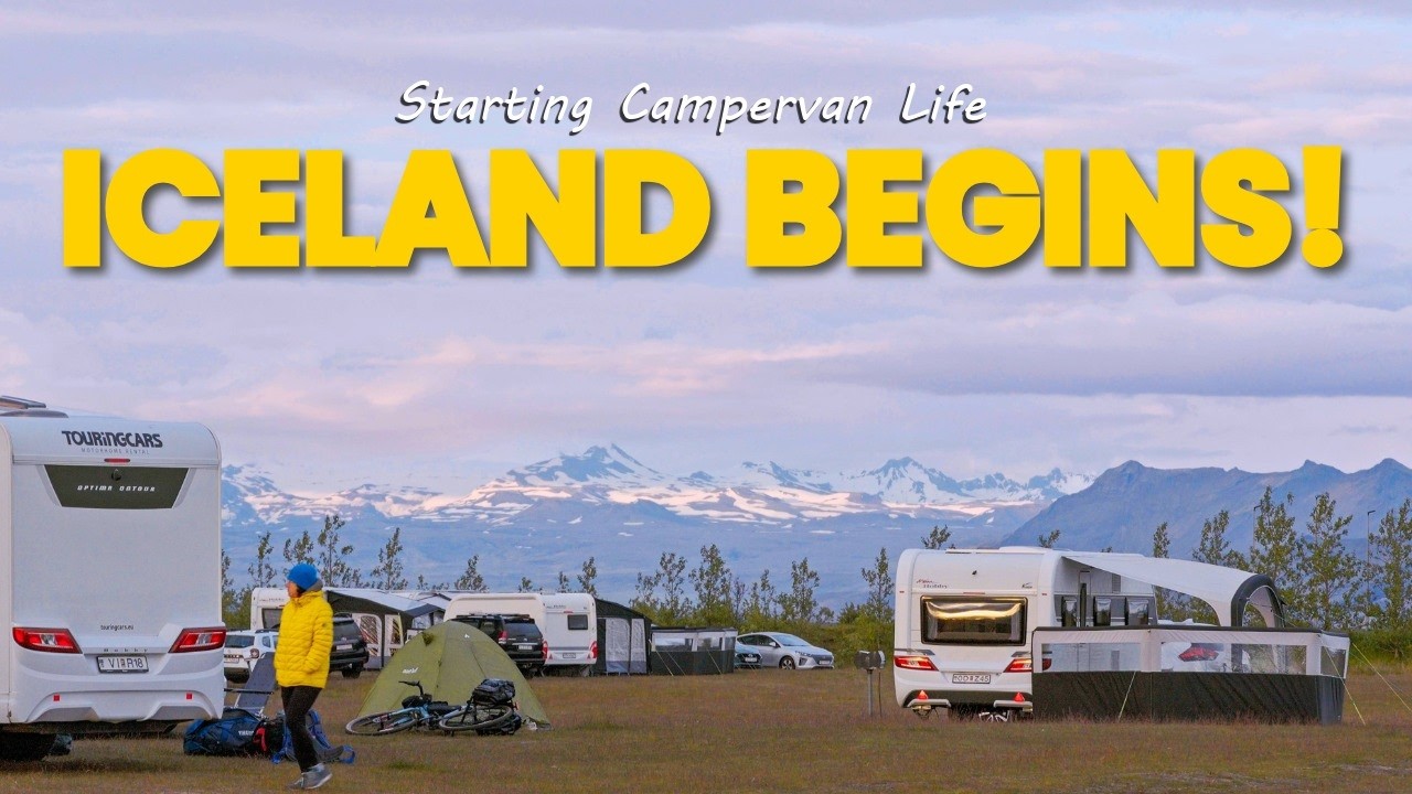 First 48 Hours in Iceland in a Campervan 🇮🇸 Ring Road, Golden Circle and Blue Lagoon | Travel Vlog