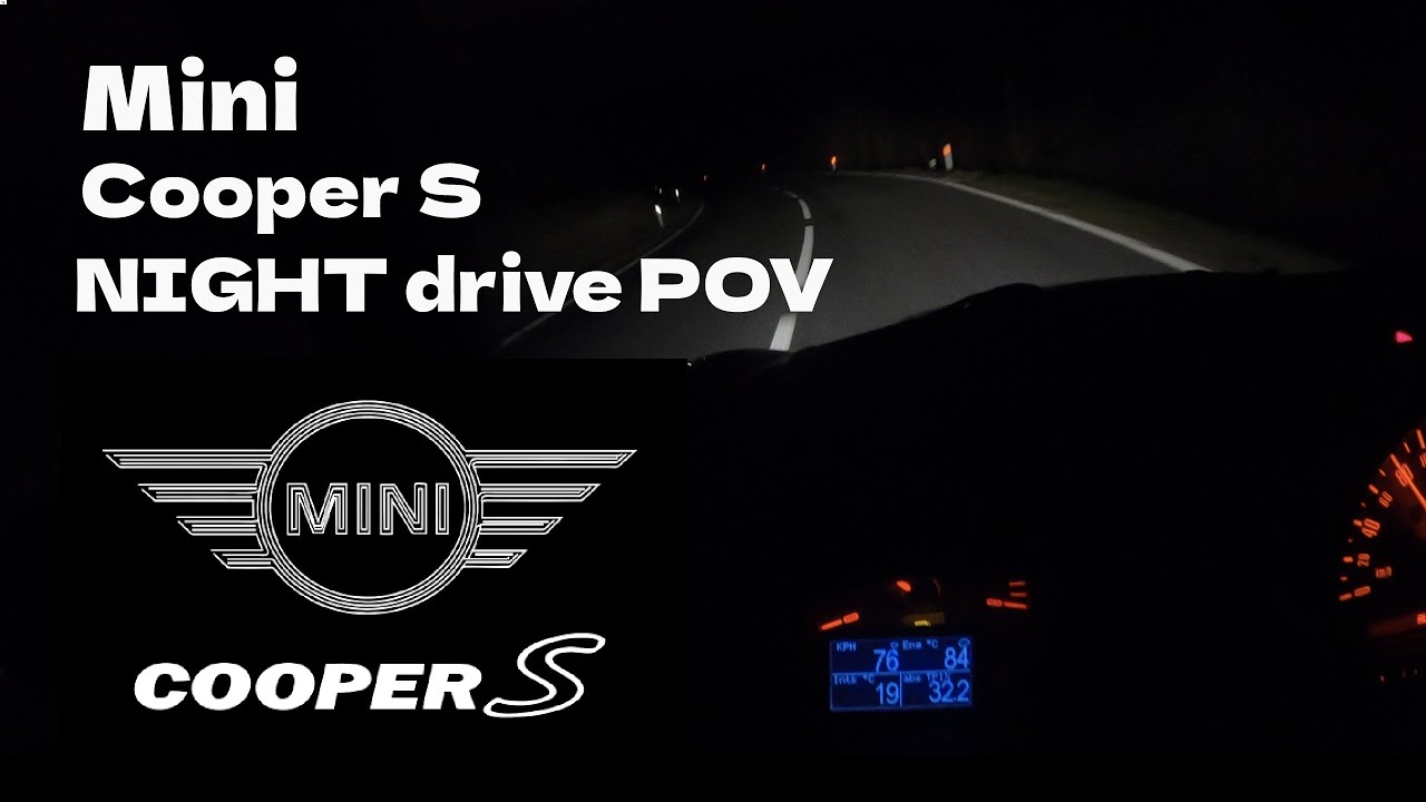 Mini Cooper S | night POV