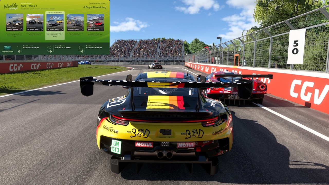 Gran Turismo 7 | Weekly Challenge | April - Week 1 | World Touring Car 800