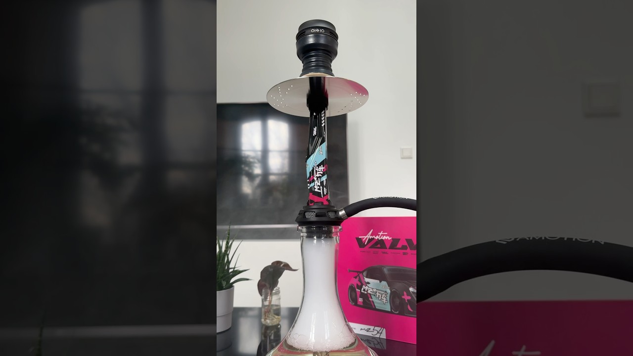 The new Amotion Valve - racing-inspired shisha design 