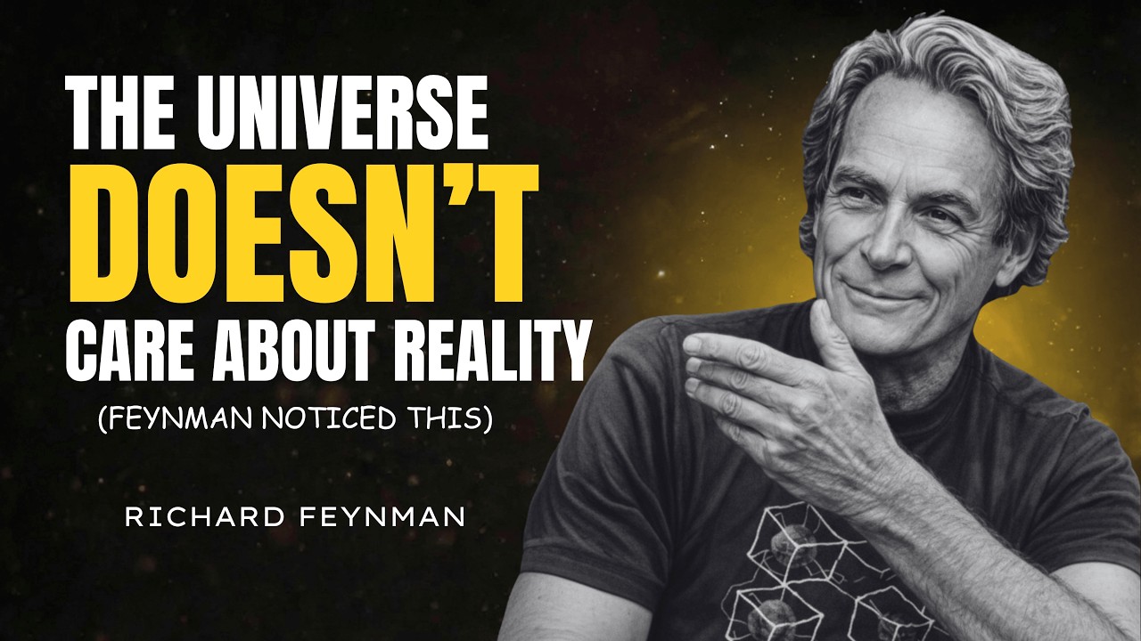 The Universe Doesn’t Care About Reality (Feynman Noticed This)
