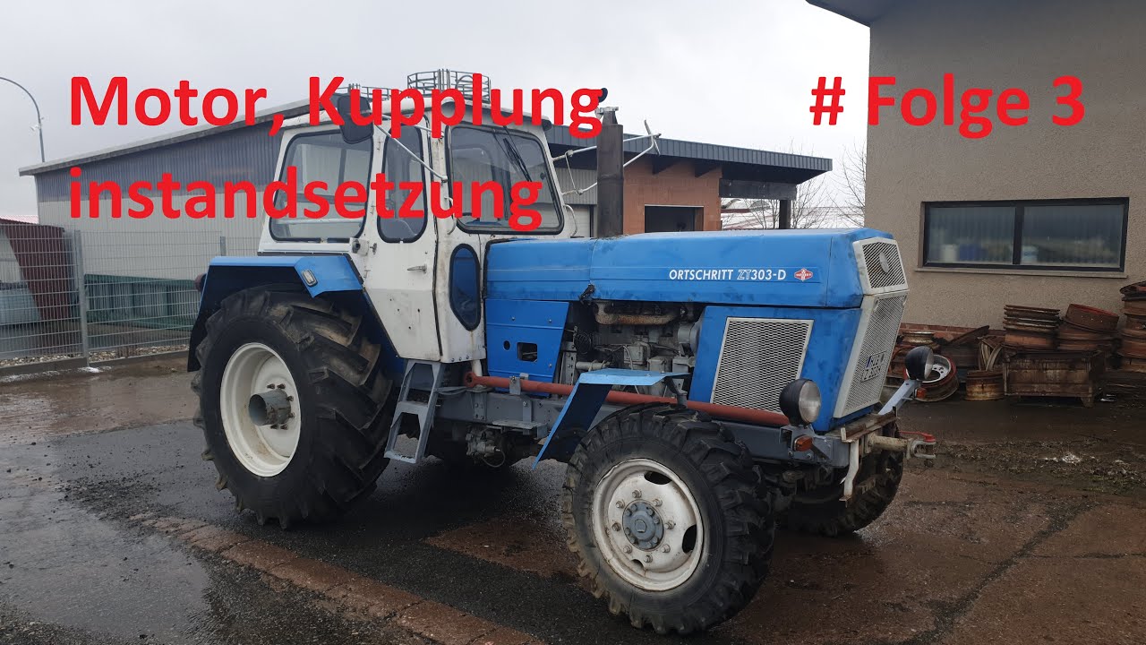 Fortschritt ZT 303 Motor Kupplung überholung