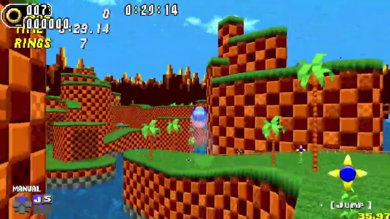 Some Green-Hill zone Run's