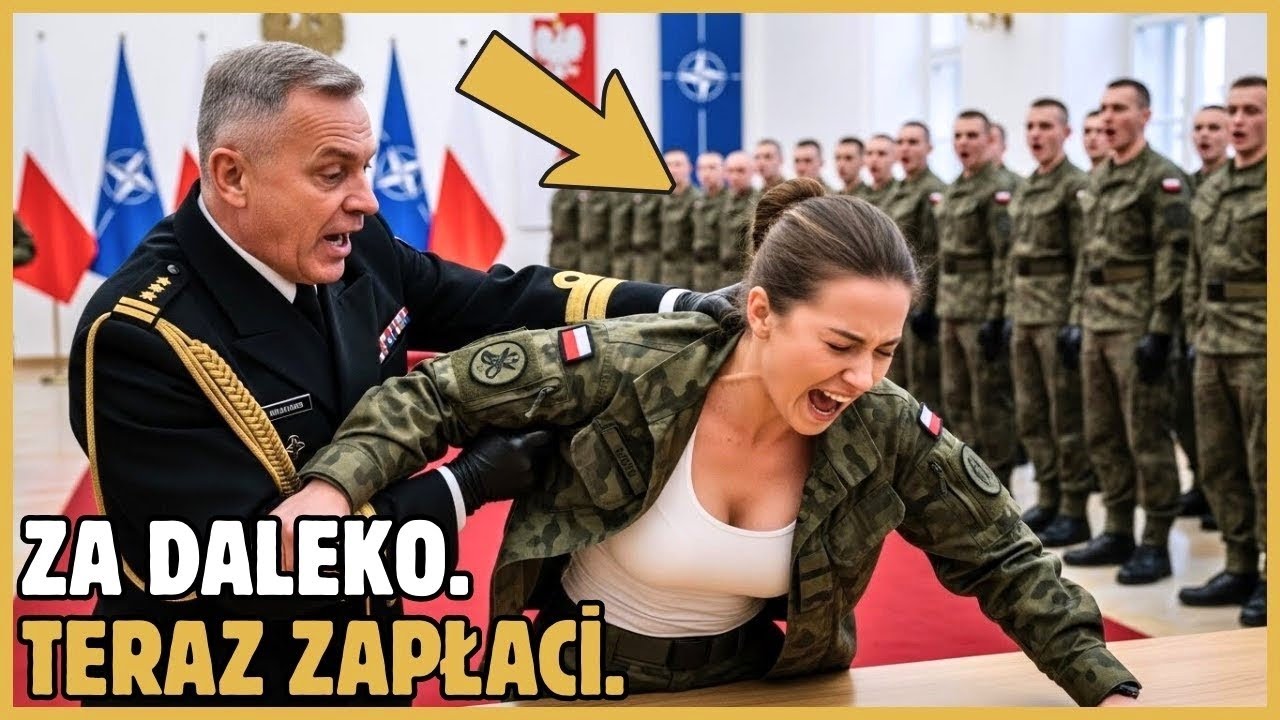 Poniżył ją admirał za brak dyscypliny, dociskając do stołu — Zbladł, gdy wróciła jako oficer NATO