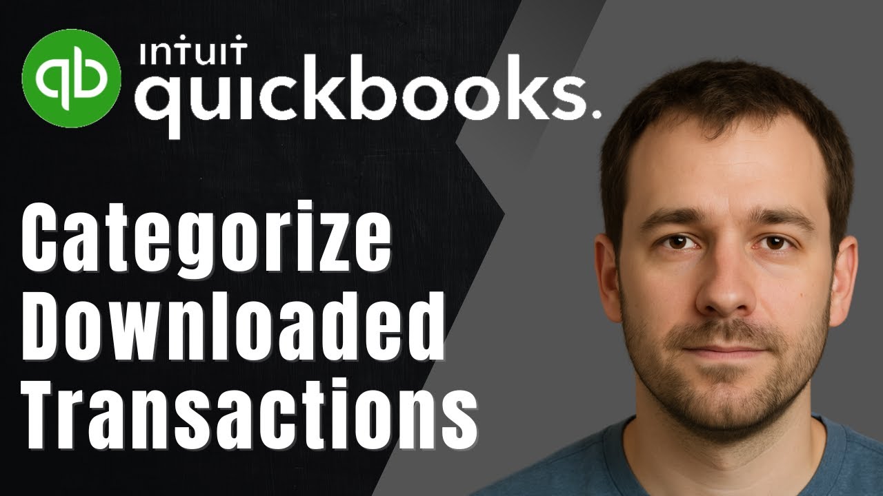 QuickBooks Online: Как классифицировать загруженные транзакции (Учебник по банковскому делу и бух...