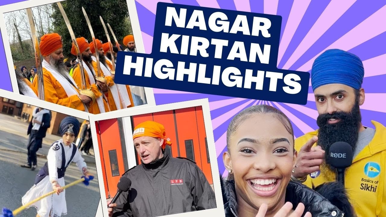 Vaisakhi Nagar Kirtan Southall Highlights! | BoS Vlogs Short Clip @BasicsofsikhiTV