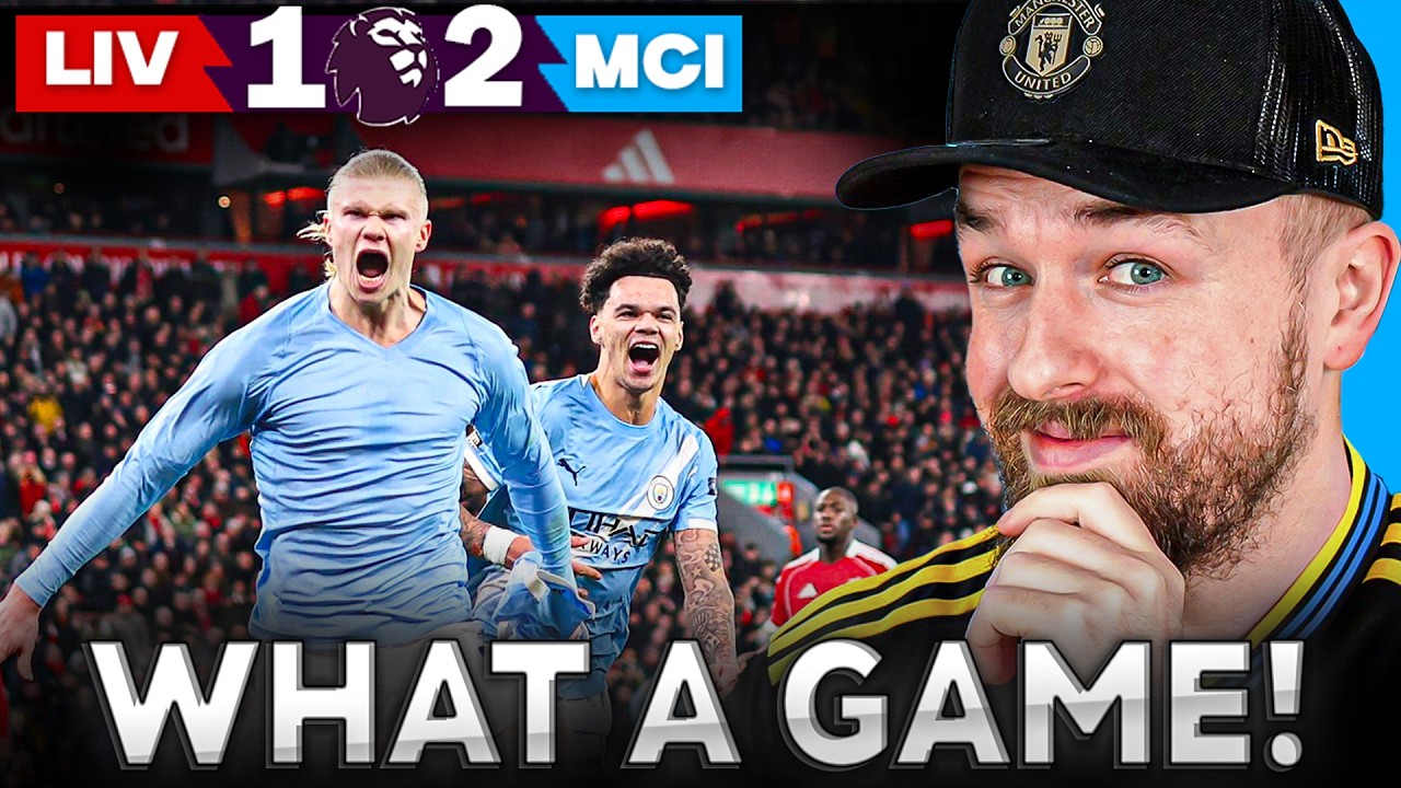 Guehi & O'Reilly SUPER Impressive! | Liverpool 1-2 Man City