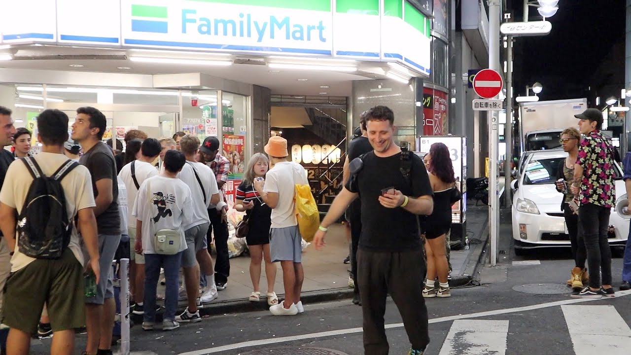 Shibuya Content Corner: The Ultimate Destination for Streamers (2023 B-Roll Footage Archive)