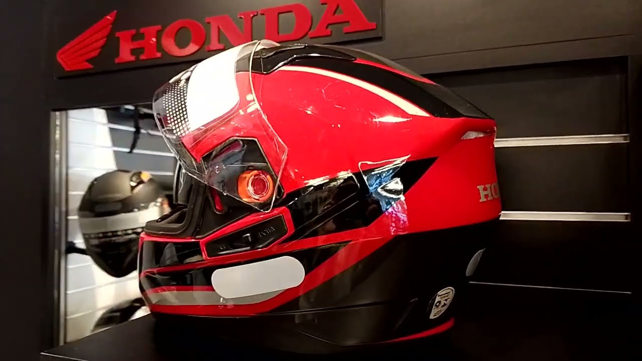 Capacete New HF2 2020   Vermelho   Prata