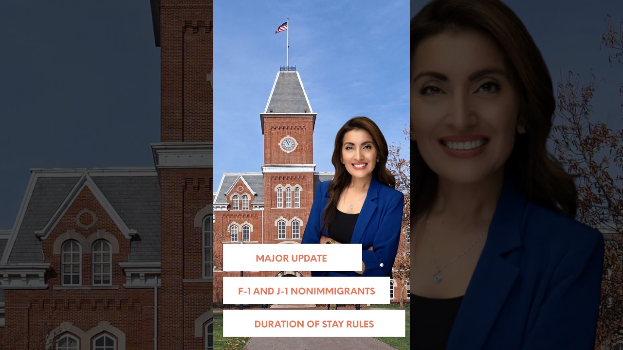 Major Immigration Update - J-1 and F-1 Duration of Status