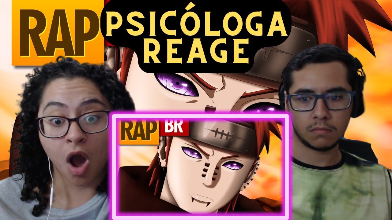 Psicóloga não Otaku Reage Rap do Nagato / Pain (Naruto) | Tauz RapTributo 21
