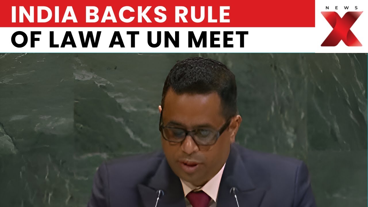 BJP MP Saumitra Khan: India Reaffirms Support for International Court of Justice at UN | NewsX