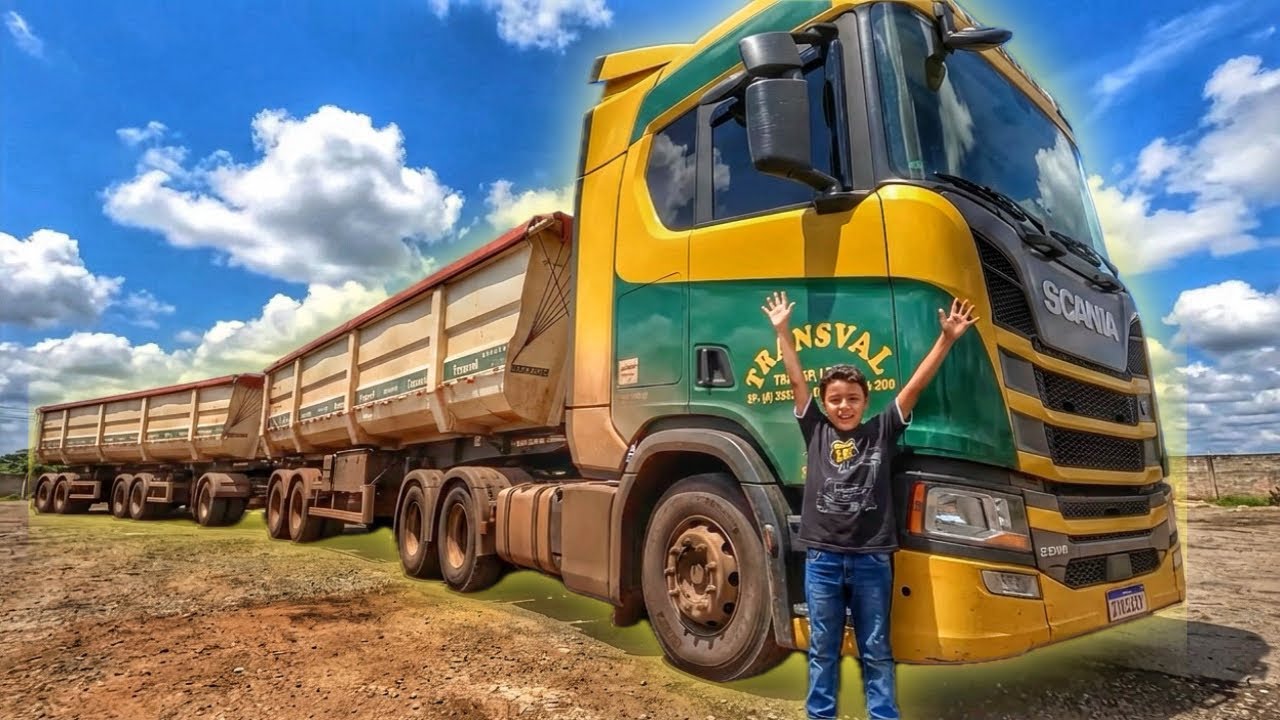 LEVEI UM INSCRITO PARA DAR UMA VOLTA DE CAMINHÃO
