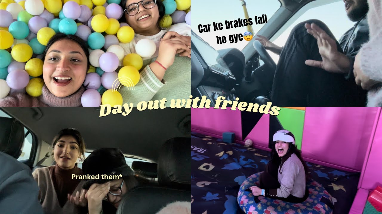 Car brake fail😨 Prank on my friends 