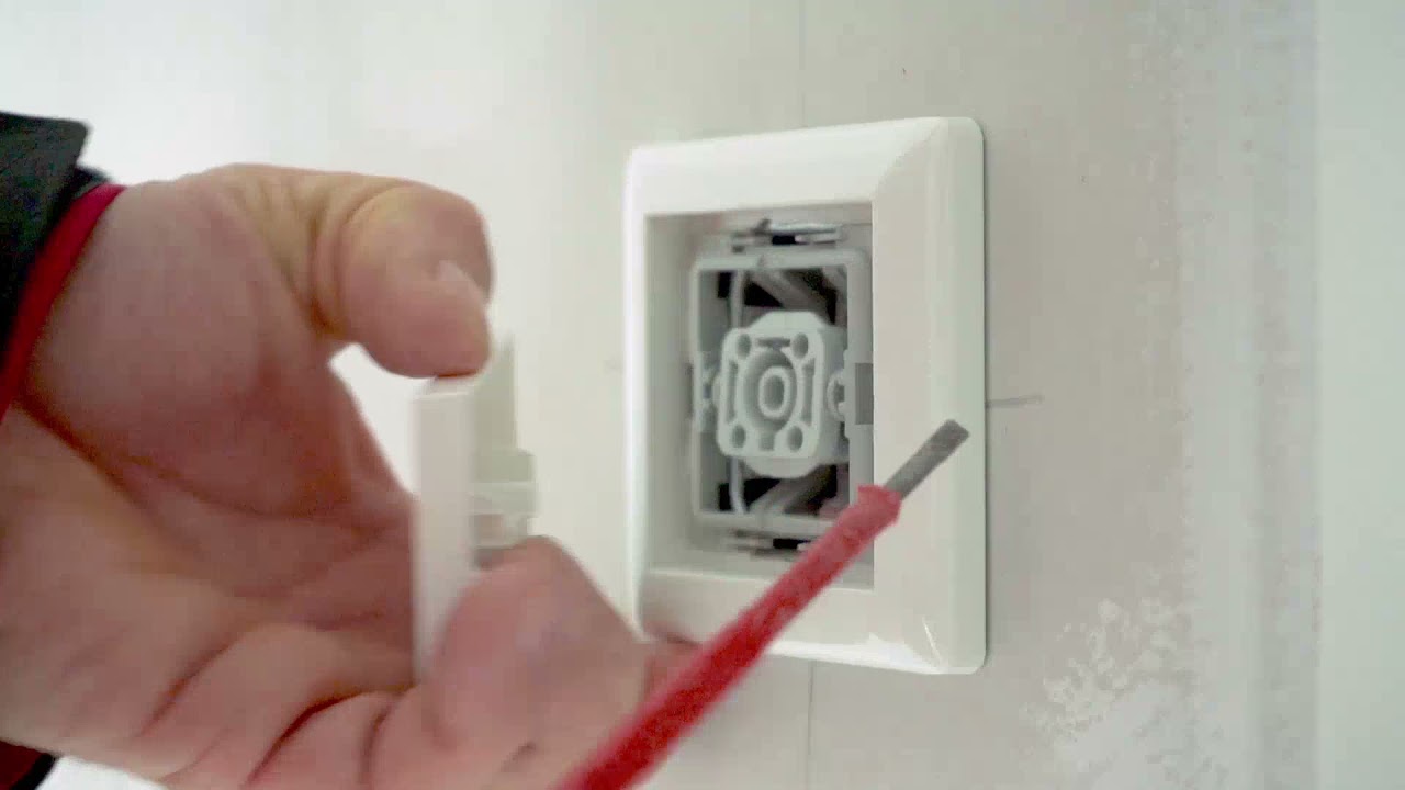 Schakelmateriaal demonteren I Instructiefilm Elektro Scheppers