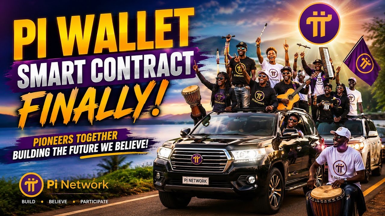 WALLET &mdash; SMART CONTRACT FINALLY! 🚀🥧 | Pi Network Pioneers Anthem