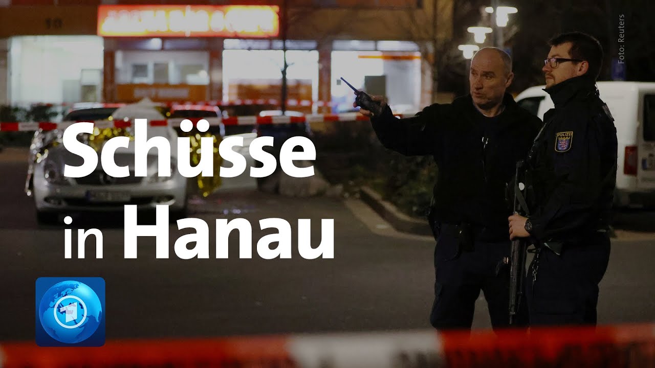 Mindestens neun Tote nach Schüssen in Hanau