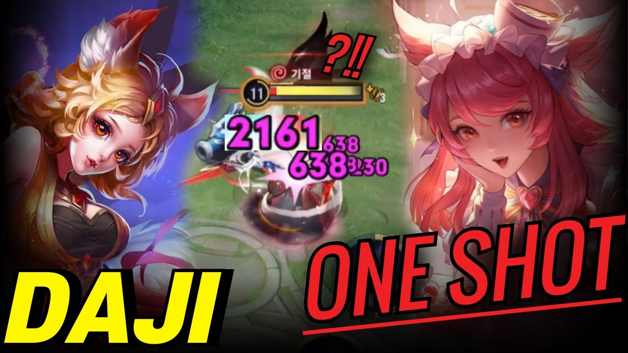 NO.1 BURST DAMAGE HERO IN HOK! DAJI / Honor of kings, 아너오브킹즈, 王者荣耀, HOK
