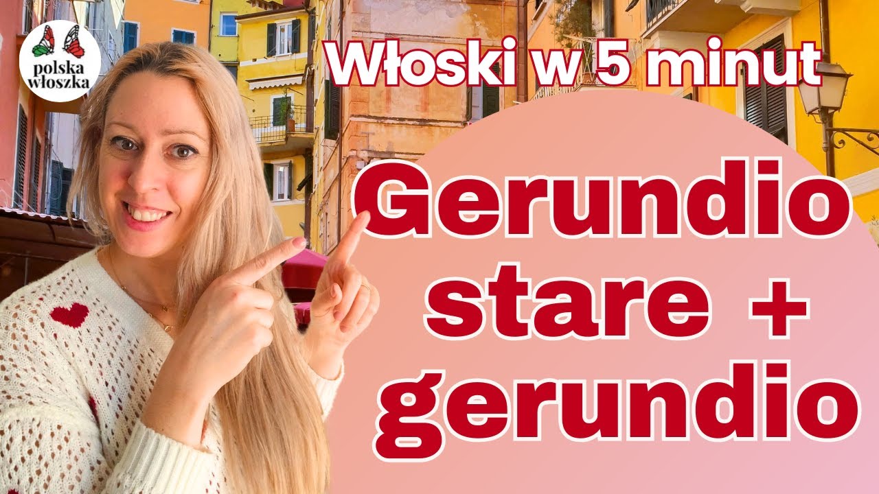 Gerundio i Presente Progressivo po włosku - STOP błędom! 🤯