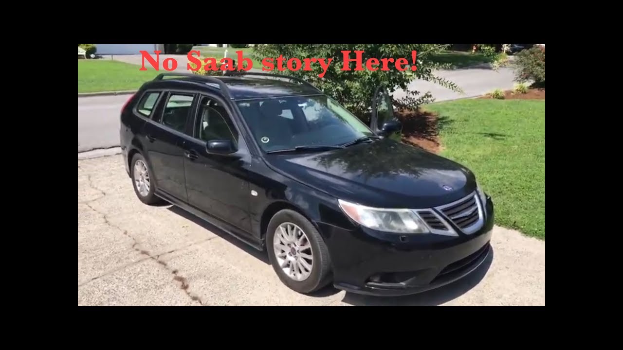 2008 Saab 9-3 2.0t sport combi, обзор, тест-драйв, взгляд с воздуха