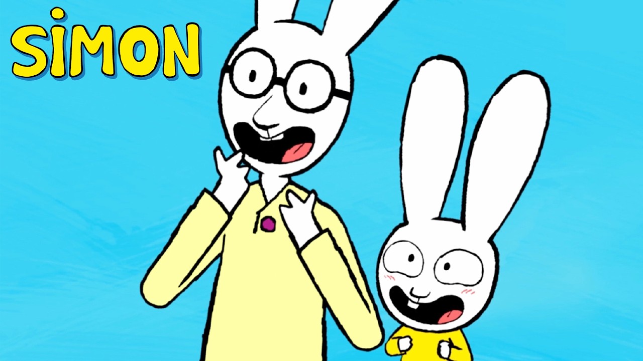 On t'aime très très fort Papa 💗 Simon Superlapin | Épisodes Complets 30m S1+2+3 | Dessin animé