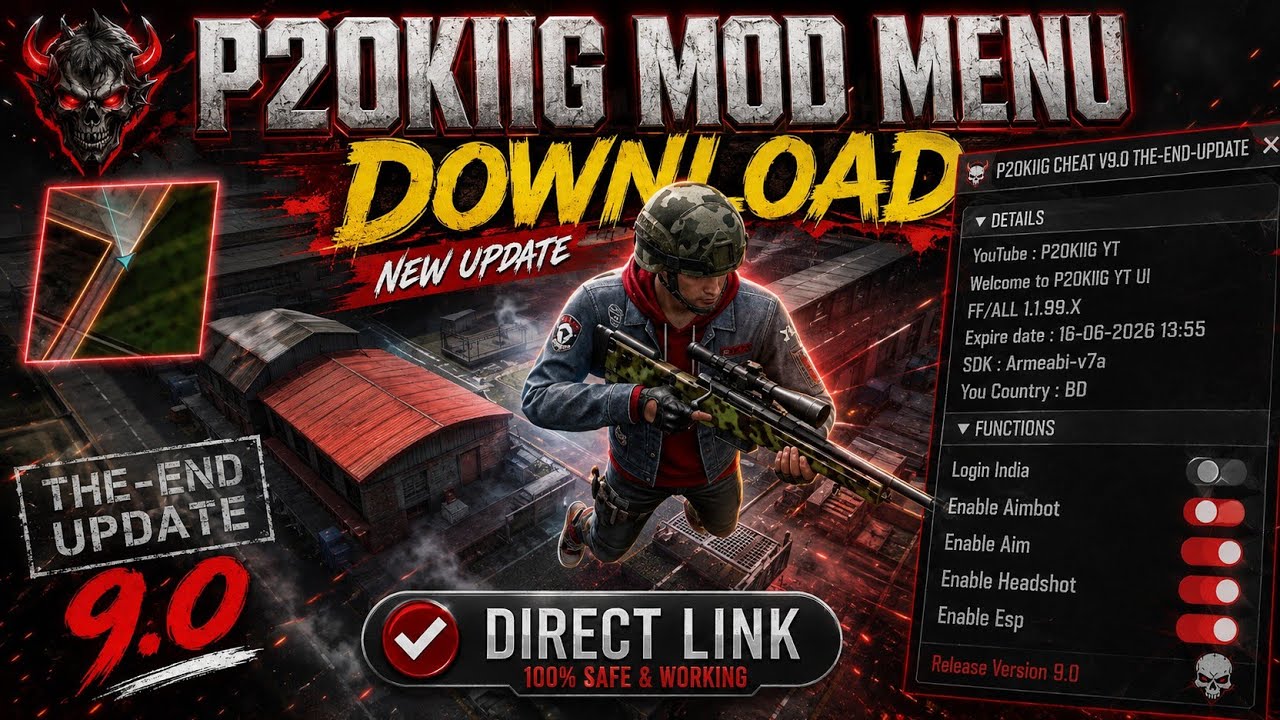 P2077KNG V9.0 MOD VPHONE OS SETUP VIDEO  P2077KNG BR&bull;|&bull;CS Rank Working Safe